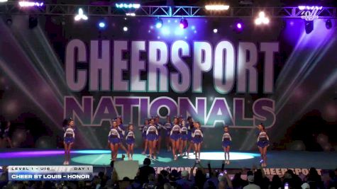 Cheer St. Louis - Honor [2026 L1 - U16 Day 1] 2026 CHEERSPORT National All Star Cheerleading Championship