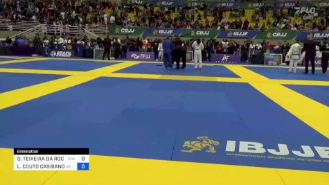 DAVI TEIXEIRA DA ROCHA vs LUCAS COUTO CASSIANO 2023 Brasileiro Jiu-Jitsu IBJJF