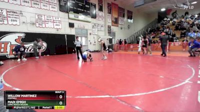 95 lbs Semifinal - Annyssa Morales, Camarillo vs Kaitlyn Jaimes, El Toro