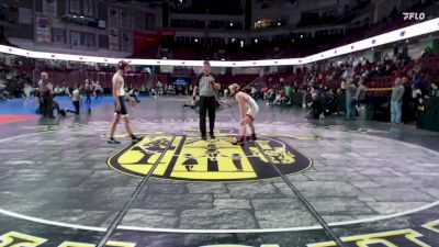 132 lbs Champ. Round 1 - Calvin Carter, Boise vs Gunner Sanchez, Owyhee