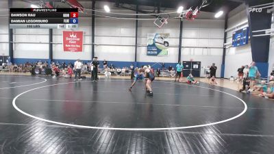 100 lbs Dawson Rau, Georgia vs Damian Legorburo, Florida Red