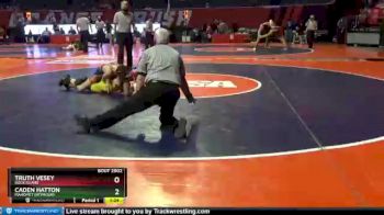 2 lbs Champ. Round 1 - Truth Vesey, Rock Island vs Caden Hatton, Mahomet (Seymour)