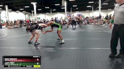 150 lbs Round 4 (8 Team) - Liam Frey, Pocono Regional WC vs Dan Greany, New England Black & Gold