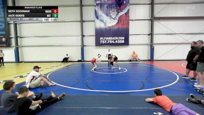 135 lbs Rr Rnd 1 - Seth Goodman, Mat Assassins White vs Jack Goeke, Mat Warriors PWC MS