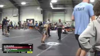 106 lbs Finals (8 Team) - AJ DeLacruz, Palmetto State Wrestling Academy Gold vs Lincoln Durden, Compound