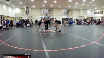 117 lbs Quarterfinal - Kylie Benoit, Rick Larsen Wrestling Club vs Ella France, Indiana