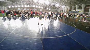 110 lbs Champ. Round 2 - Keagan Grange, Ridgeline vs Livia Meeds, Bear River