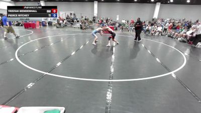 120 lbs Tristan Mendenhall, Team Idaho vs Pierce Ritchey, Team Texas