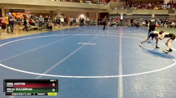 80 lbs Cons. Round 2 - Micah Bullerman, Adrian vs Abel Ashton, Milaca