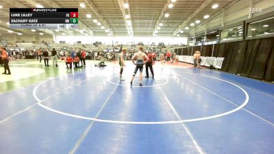 138 lbs Consi Of 8 #1 - Luke Lilley, PA vs Zachary Katz, NM