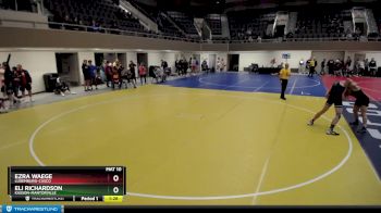 195 lbs Cons. Round 2 - Eli Richardson, Kasson-Mantorville vs Ezra Waege, Luxemburg-Casco