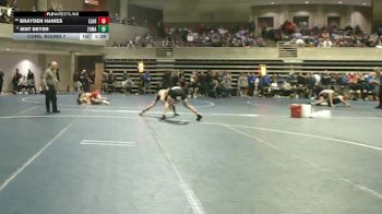 127 Championship Bracket Cons. Round 7 - Jent Beyer, Zumbrota-Mazeppa vs Brayden Hawes, Elk River