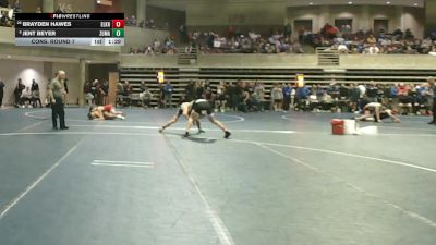 127 Championship Bracket Cons. Round 7 - Jent Beyer, Zumbrota-Mazeppa vs Brayden Hawes, Elk River