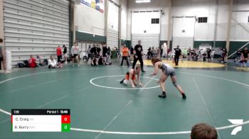 138 lbs Cons. Round 3 - Cassidy Craig, SBL Warriors vs Brock Burry, Bayard Wresting Club