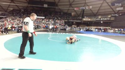 Boys 2A 215 lbs Cons. Round 2 - Fortino Solorio, W. F. West vs Dameon Ellis, Lindbergh