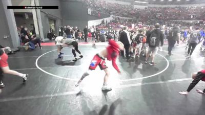 57 lbs Champ. Round 1 - Ezra Ott, JJ`s Club Wrestling vs Liam Flaherty, LSWA