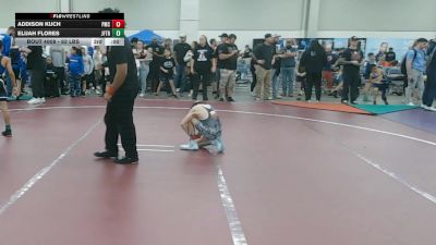 84 lbs Quarters - Luke McElhenny, Best Trained Wrestling vs Viktor Lyubenov, Nolf Wrestling Academy