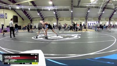 149 lbs Cons. Round 2 - Cody Agnell, Ferrum College vs Lucas Zombotti, West Liberty