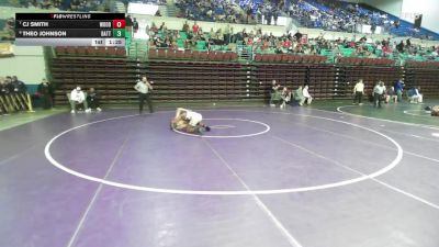 126 lbs Consi Of 4 - CJ Smith, Woodruff vs Theo Johnson, Battery Creek
