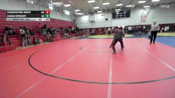 285 lbs Champ. Round 1 - Christopher Smith, Clayton Valley School vs Logan Stewart, Las Lomas