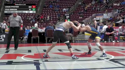 160 lbs Consi 3 - Logan Pfistner, Quakertown vs Cole Gibbons, Mt. Lebanon