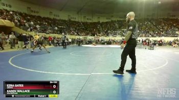 5A-132 lbs Quarterfinal - Kaden Wallace, MacArthur vs Ezra Gates, Grove