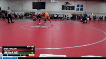 Elite 285 lbs Cons. Round 2 - Troy Monahan, Wartburg vs Abdulla Shigidy, Minnesota State Mankato