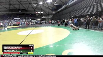 41-45 lbs Semifinal - Colter Veitenheimer, Askeo International Mat Club vs Thomas Caro V, Team Aggression Wrestling Club