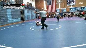 120 lbs Cons. Round 4 - Michael Kowalski, Layton vs Alex Orr, Corner Canyon