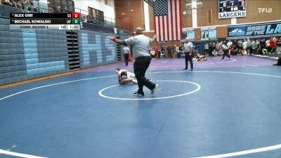 120 lbs Cons. Round 4 - Michael Kowalski, Layton vs Alex Orr, Corner Canyon