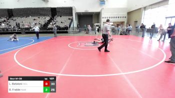 121 lbs Semifinal - Lino Bataloni, Excel vs Brock Frable, PA Alliance MS