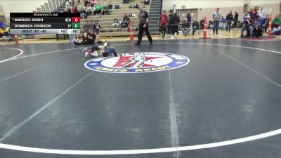 60 lbs 1st Place Match - Maddox Knish, WEM/JWP vs Dominick Johnson, LeVici Prep