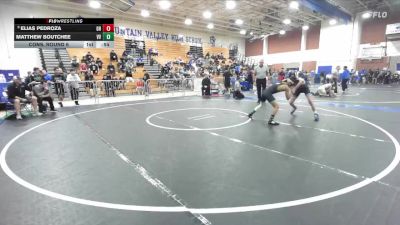 106 lbs Cons. Round 6 - Matthew Boutchee, Victor Valley vs Elias Pedroza, Granite Hills