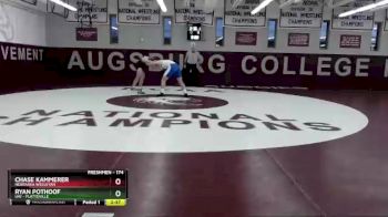 174 lbs 5th Place Match - Ryan Pothoof, UW - Platteville vs Chase Kammerer, Nebraska Wesleyan