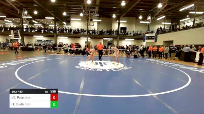 131 lbs Round Of 16 - Cristian Pote, Danbury vs Trey Smith, Cody