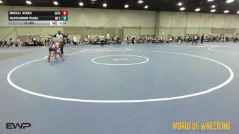 75 lbs Quarterfinal - Mikeal Jones, Untouchables 14U Purple vs Alexander Icaza, MF Dynasty
