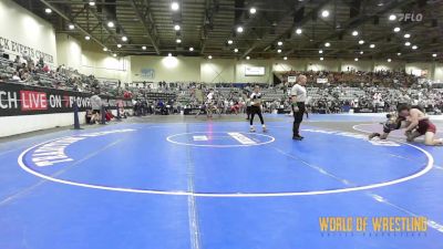 170 lbs Consi Of 16 #1 - Cash Short, Thurston County Freestyle Club vs Elijah Smith, Willits Grappling Pack