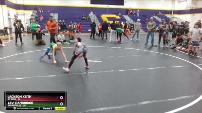 75 lbs Round 2 (6 Team) - Jackson Keith, KC Elite vs Levi Dandridge, Summerville