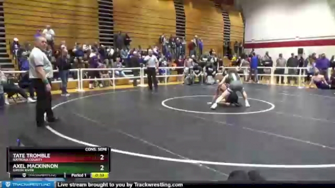 113 lbs Cons. Semi - Tate Tromble, Natrona County vs Axel Mackinnon ...