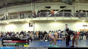 195 lbs Quarterfinal - Makyi Hines, Red Cobra Wrestling Academy vs Carlos Gonzalez, Franklin Wrestling Club