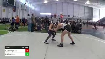 116 lbs Consi Of 8 #1 - Kaden Jennings, Legends Of Gold vs Blair Ellison, Element