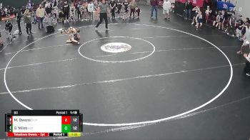 60 lbs Round 1 (4 Team) - Gage Miles, KC Elite vs Micah Owens, Legacy Elite