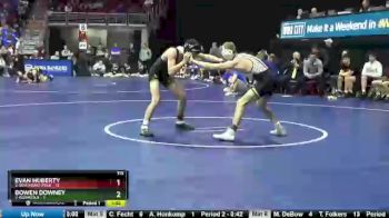 113 lbs Quarterfinal - Evan Huberty, 2-Southeast Polk vs Bowen Downey, 7-Indianola