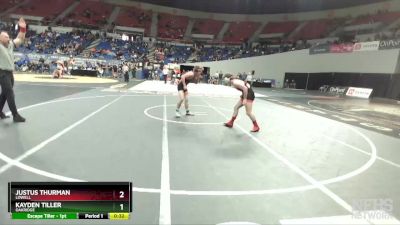 2A/1A-145 Cons. Semi - Kayden Tiller, Oakridge vs Justus Thurman, Lowell