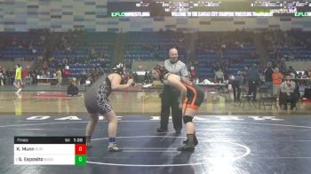 187 lbs Final - Kaylyn Munn, Platte County vs Shay Esposito, Randall