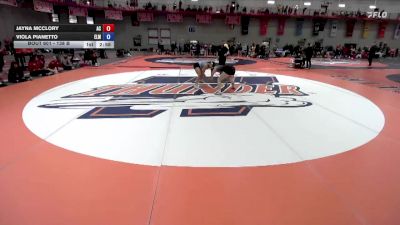 138 B Cons. Round 4 - Viola Pianetto, Elmhurst vs Jayna McClory, Adrian College