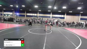 155 lbs Quarterfinal - Masuimi Everitt, Mayfair WC vs Liliana Barrientos, Gold Rush Wr Ac