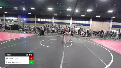 155 lbs Quarterfinal - Masuimi Everitt, Mayfair WC vs Liliana Barrientos, Gold Rush Wr Ac