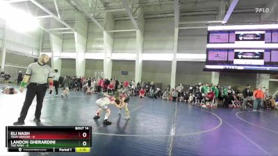 77 lbs Quarters & Wb (16 Team) - Landon Gherardini, The Farm vs Eli Nash, Team Oregon