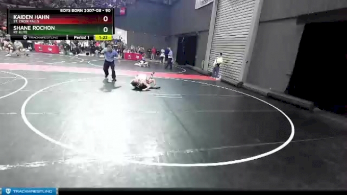 90 lbs Quarterfinal - Shane Rochon, RT Elite vs Kaiden Hahn, St. Croix ...
